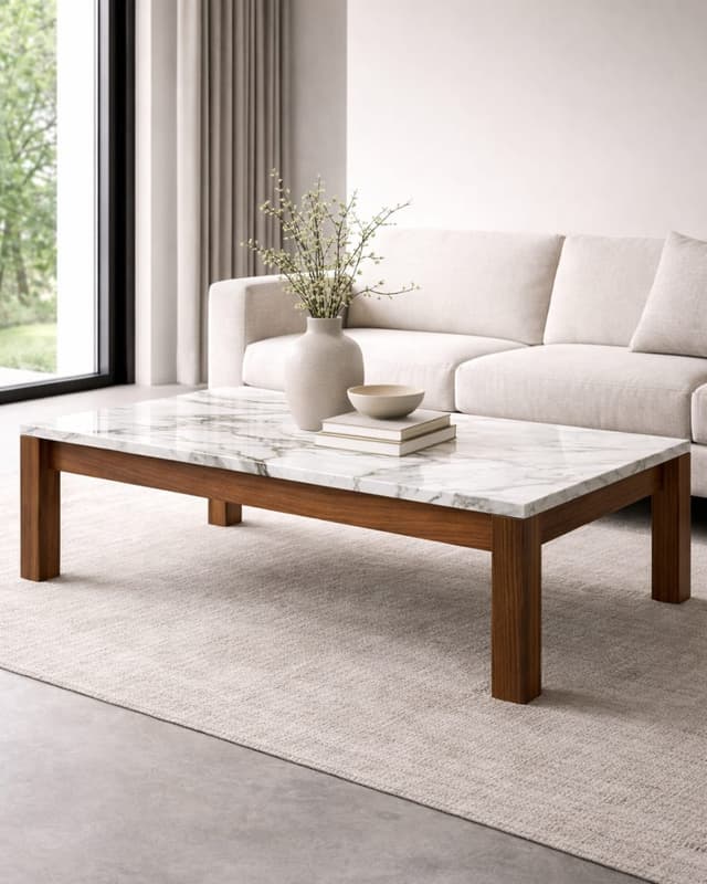 Aurelia Marble Coffee Table